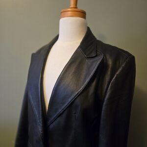 Anne Klein Genuine Leather Jacket
